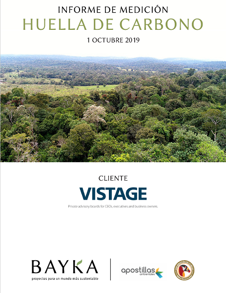 Huella de Carbono Vistage